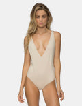 Drew One Piece in Tapioca by Tavik Swimwear