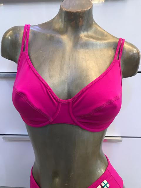 Fuchsia Underwire Cup Bikini Top