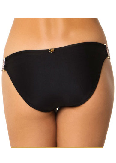 Ella Detailed Bottom in Black