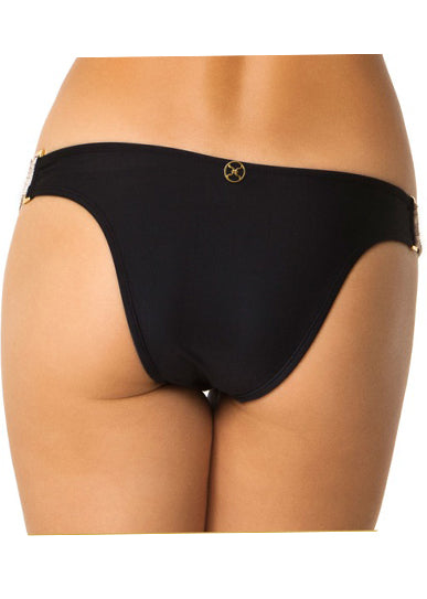 Ella Detailed Bottom in Black