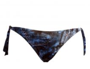 Blue Denim Padded Bikini