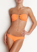 Evita Bandeau Top in Apricot