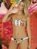 Swimwear Groovy Bandeau Top Bikini at Pesca Boutique