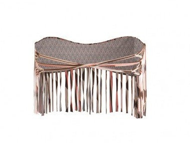 Barcelona Fringe Bandeau in Native